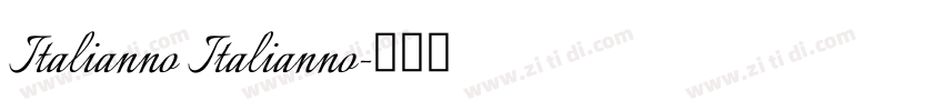 Italianno Italianno字体转换